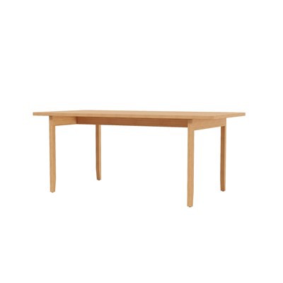 チーク材アウトドアダイニングテーブル6人用