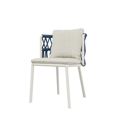 アルミニウム製積み重ね可能な屋外ダイニングチェア