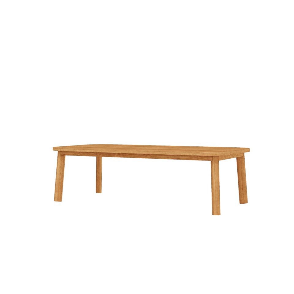 チーク材屋外コーヒーテーブル